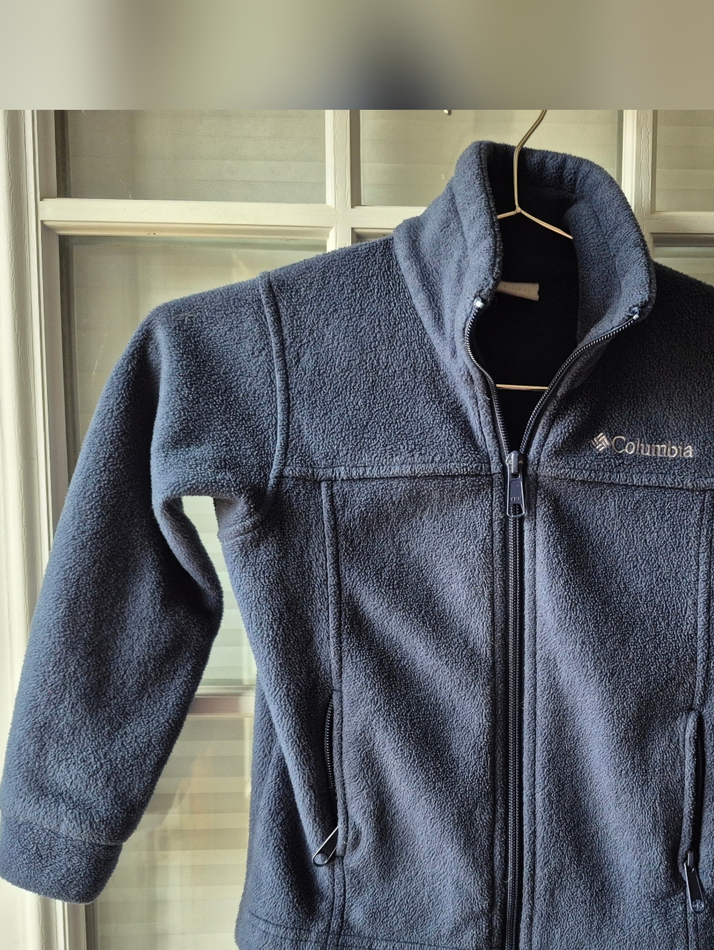 Columbia Navy Full-Zip Fleece Jacket